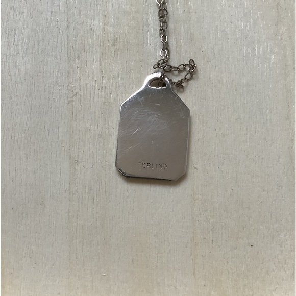 Virgo zodiac pendant-charm 16” chain (astrology) New Vintage sterling silver - Picture 10 of 13